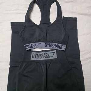 Gymshark Black Activewear Set